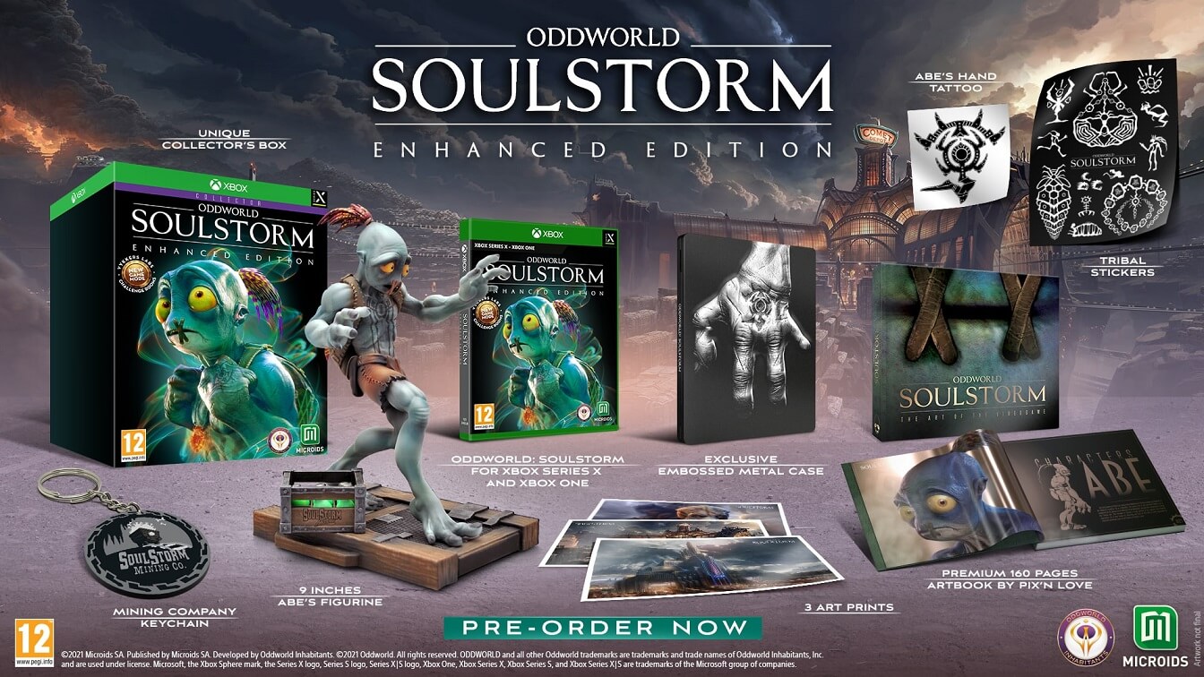 Το Oddworld: Soulstorm Enhanced Edition κυκλοφορεί στα τέλη Νοεμβρίου για το XBOX